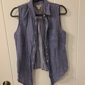 JCREW button up blouse